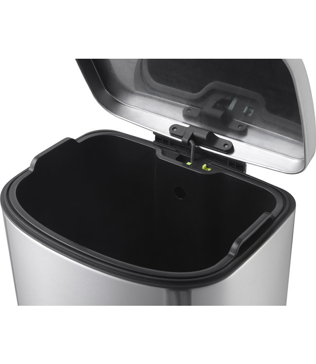 Pedaalemmer 50 ltr mat RVS Della - EKO