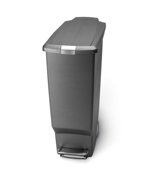 Pedaalemmer 40 ltr Slim Step Can grijs - Simplehuman