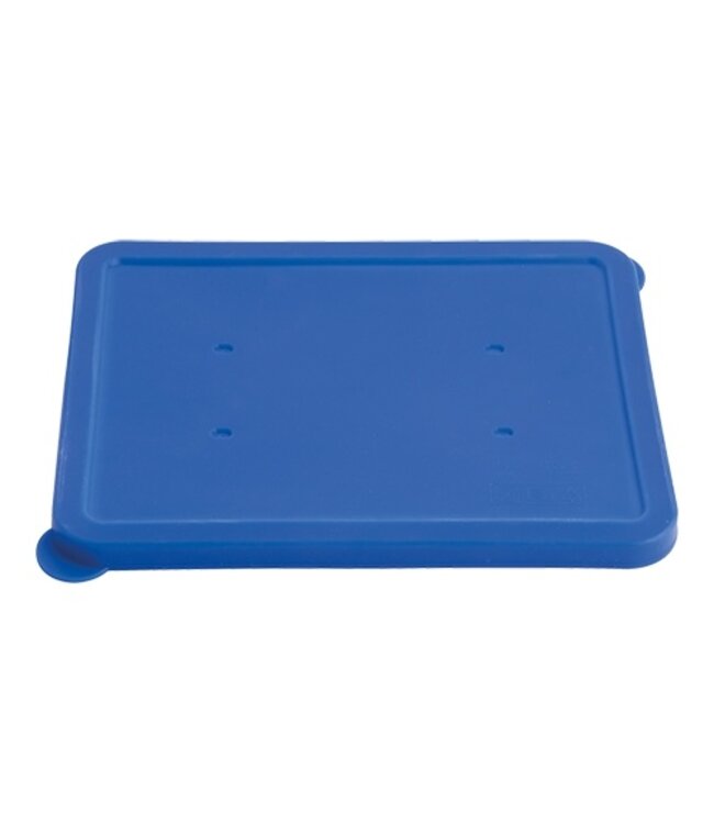 Deksel 230 x 175 mm blauw tbv bord - Siliconen