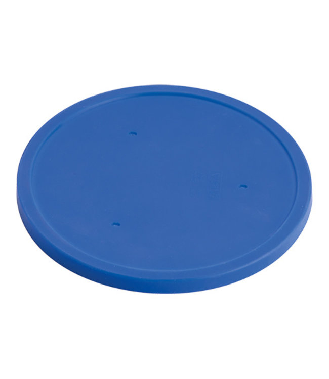 Deksel 255 mm blauw tbv bord - Siliconen