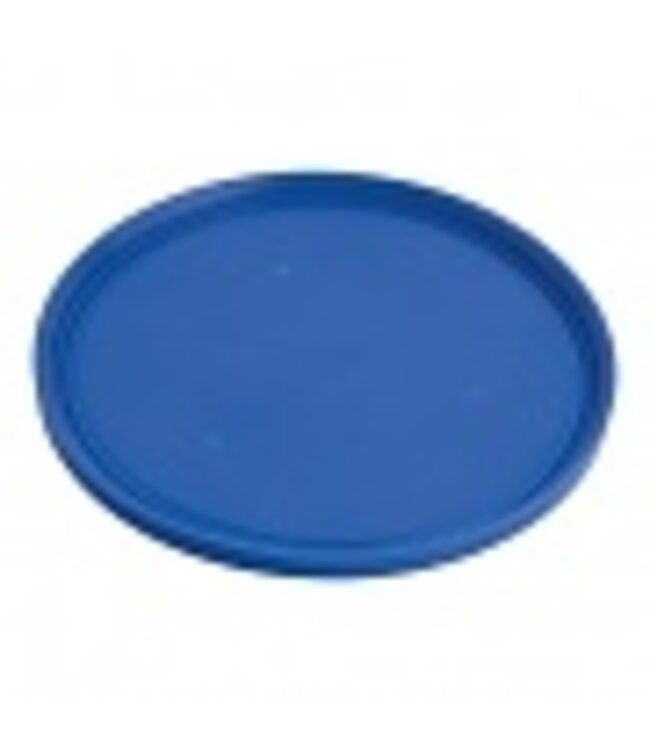 Deksel 255 mm blauw tbv bord - Siliconen
