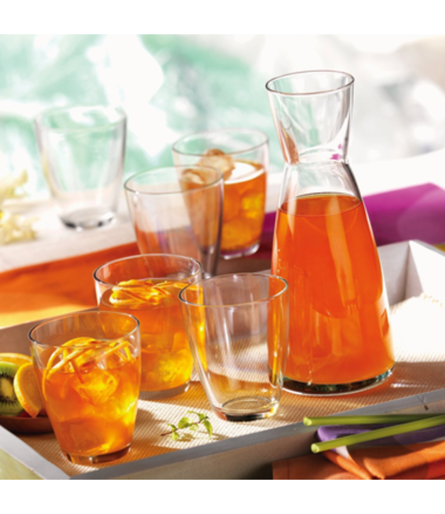 Karaf  1 ltr Ypsilon - Bormioli Rocco | prijs & verp per 6 stuks