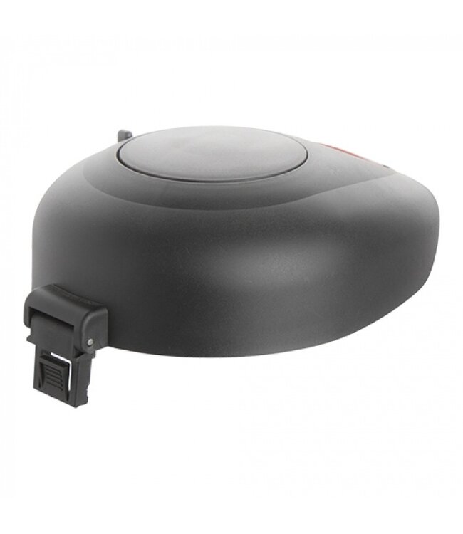 Drukdop tbv pompkan zwart - Kunststof