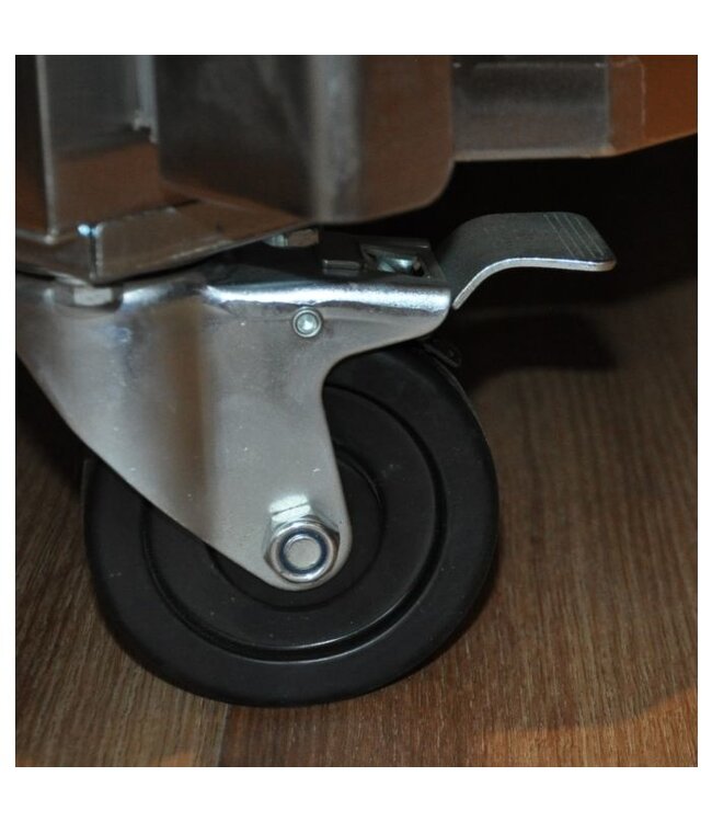 Vrieskast 1200 ltr statisch rvs/alu 1340 x 810 x 2010 mm - Combisteel