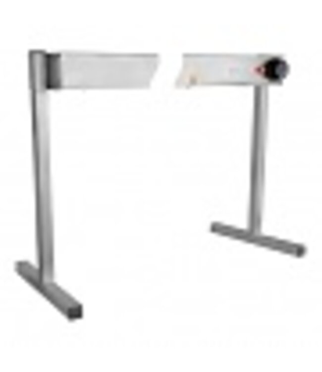 Voedselwarmer 1480 mm roestvrijstaal - Caterchef