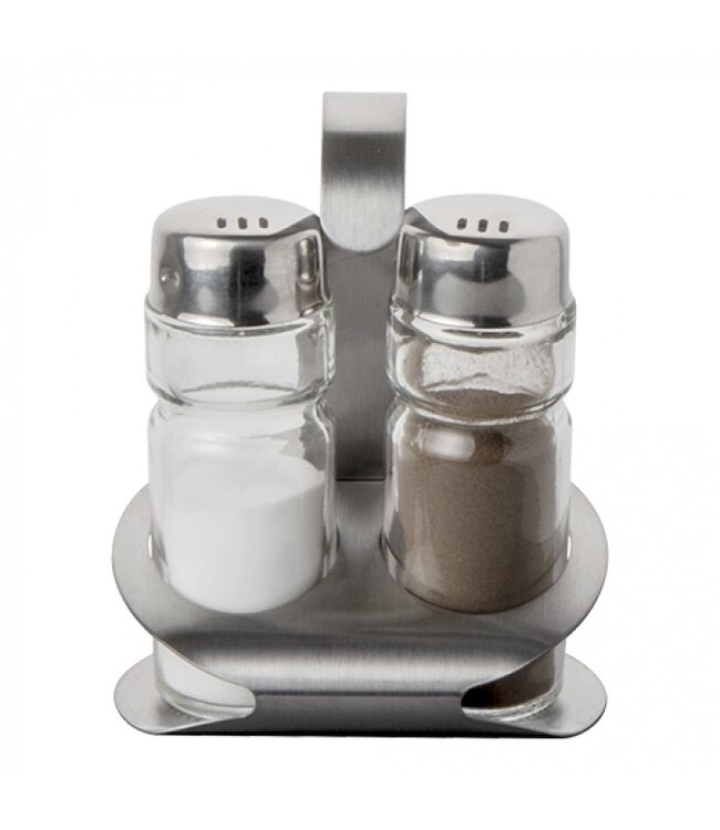 Menageset 2-delig peper/zout 85 x 55 x 120 mm - ProSup