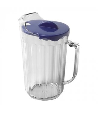 Sans Marque Schenkkan 1,8 ltr met blauw deksel - Polystyreen