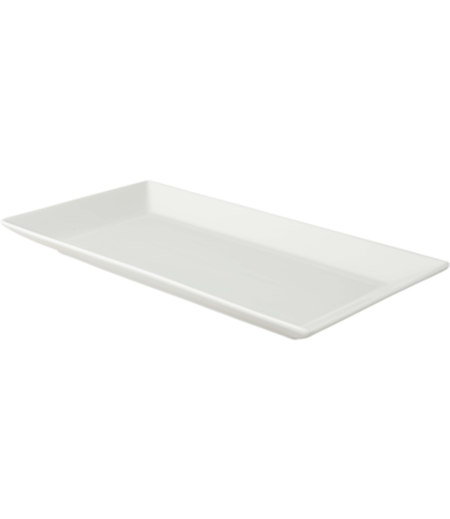 Schaal 285 x 150 mm rechthoekig White Delight | prijs & verp per 6 stuks