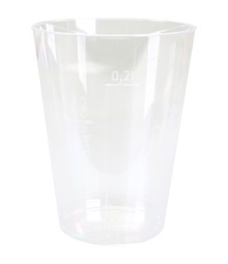 Sans Marque Glas disp PS 23 cl transparant | prijs & verp per 1.000 stuks
