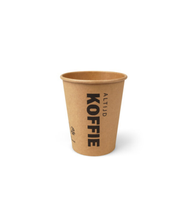 Koffiebeker disp karton 23,7 cl bruin Altijd Koffie | prijs & verp per 1.000 stuks