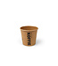 Sans Marque Espressobeker disp karton 11,8 cl bruin Altijd Koffie | prijs & verp per 1.000 stuks