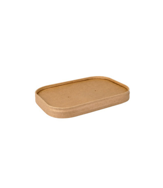 Deksel disp karton 173 x 123 x 20 mm bruin | prijs & verp per 25 stuks
