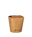 100% FAIR Bak disp karton 47 cl oosterse maaltijdbak bruin - 100% FAIR | prijs & verp per 25 stuks