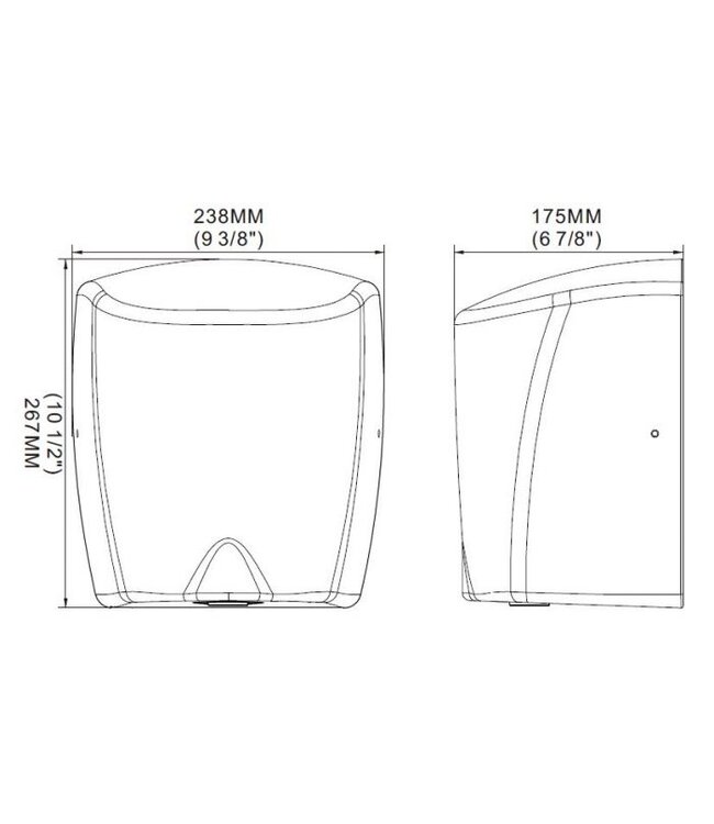 Handdroger HD-15 -  Combisteel