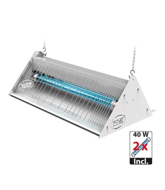 Insectenverdelger 15-18m2 230V/40W 655 x 390 x 240 mm (bxdxh)