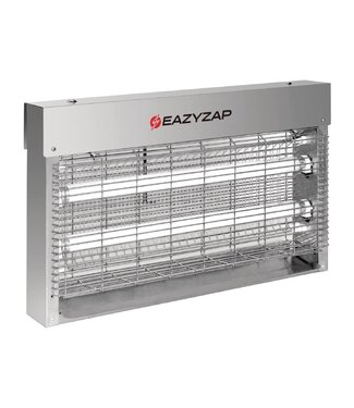 Eazyzap Insectenverdelger met LED 14W geborsteld RVS - Eazyzap