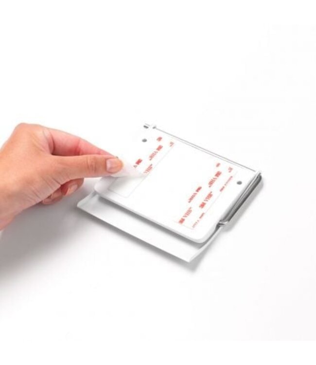 Toiletrolhouder wit met klep ReNew -  Brabantia