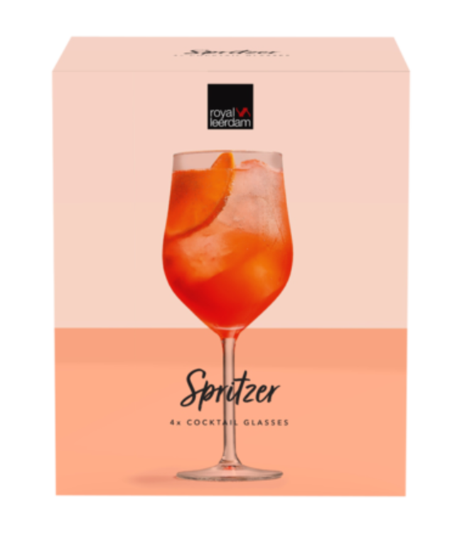 Cocktailglas 62 cl 95 x 235 mm (Øxh) Aperol Spritzglas Cocktail - Royal Leerdam | prijs & verp per 4 stuks