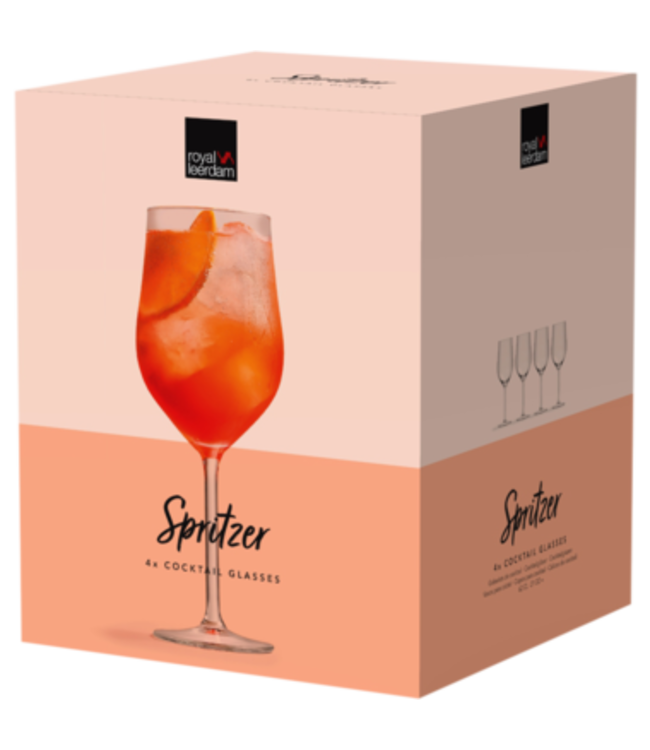 Cocktailglas 62 cl 95 x 235 mm (Øxh) Aperol Spritzglas Cocktail - Royal Leerdam | prijs & verp per 4 stuks