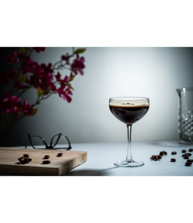 Cocktailglas 24 cl 124 x 187 mm (Øxh) Espresso Martiniglas Cocktail - Royal Leerdam | prijs & verp per 4 stuks