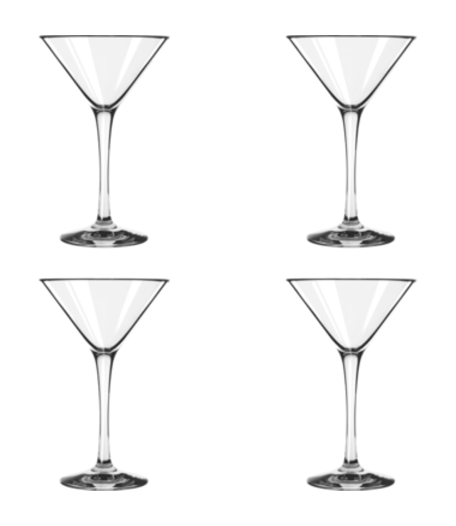 Cocktailglas 26 cl 105 x 180 mm (Øxh) Martiniglas Cocktail - Royal Leerdam | prijs & verp per 4 stuks