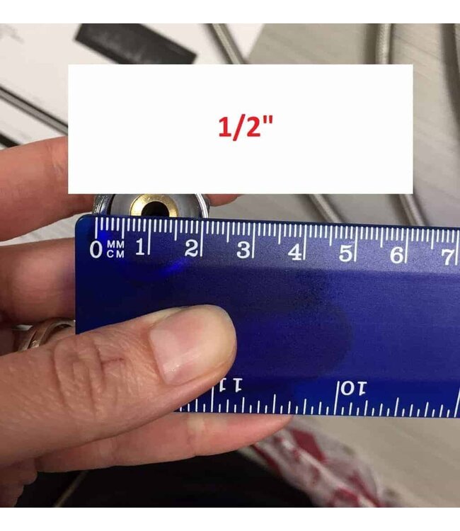 Doucheslang 1500 mm - Roestvrijstaal