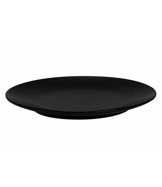 Cosy & Trendy Bord 260 mm zwart aardewerk Venus Black - Cosy & Trendy | prijs & verp per 12 stuks