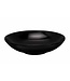 Cosy & Trendy Bord 210 mm diep zwart aardewerk Venus Black - Cosy & Trendy | prijs & verp per 12 stuks