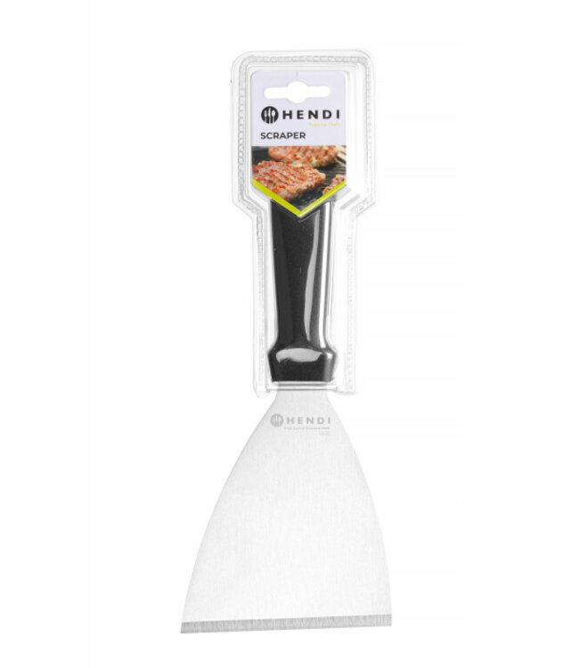 Plaatmes 102 x 265 mm met kunststof handvat - Roestvrijstaal