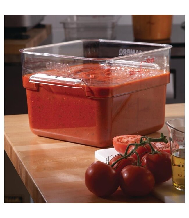 Voedseldoos 11,4 ltr polycarbonaat 310 x 256 x 210 mm (bxdxh) Camsquare - Cambro
