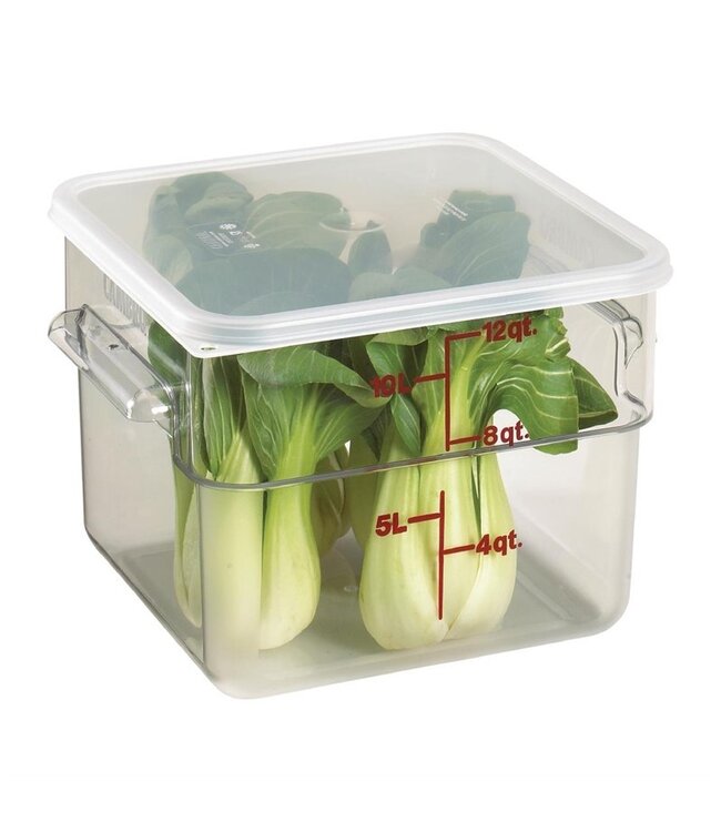 Voedseldoos 11,4 ltr polycarbonaat 310 x 256 x 210 mm (bxdxh) Camsquare - Cambro