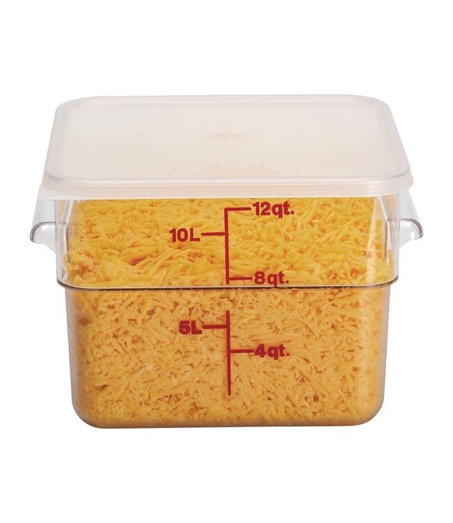 Voedseldoos 11,4 ltr polycarbonaat 310 x 256 x 210 mm (bxdxh) Camsquare - Cambro