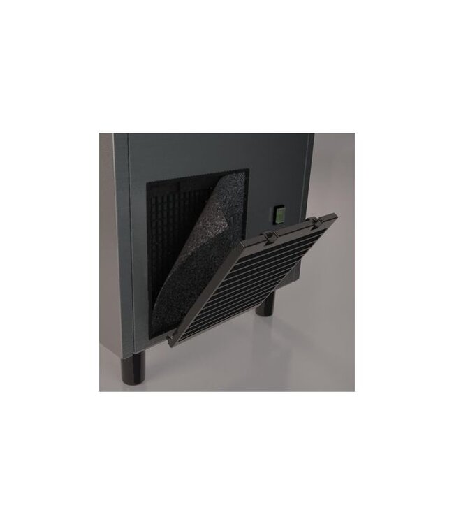 IJsblokjesmachine 22 kg/24u 4 kg bunker luchtgekoeld 355x435x590 mm (bxdxh) - Combisteel