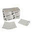 Papstar Dispenserservet 12x8,5 cm 1-laags wit papier (ongevouwen 30x25 cm) - Papstar | prijs & verp per 8.000 stuks