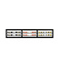 Wijndisplay Verti 12 fles 2590 x 100 x 486 mm (bxdxh) wandmontage zwart - KeKxclusive