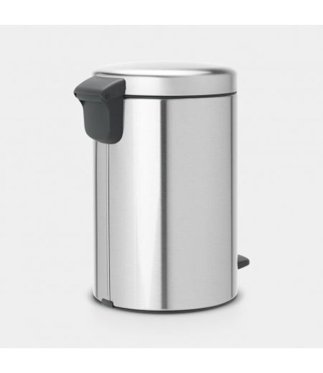 Pedaalemmer 12 ltr Matt Steel Fingerprint Proof NewIcon - Brabantia