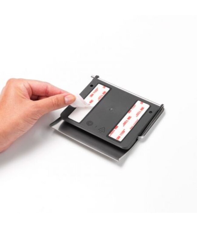 Toiletrolhouder met klep Matt Steel ReNew -  Brabantia