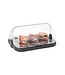 Hendi Rolltop gekoeld 440 x 320 x 205 mm (bxdxh) zwart/transparant - Hendi