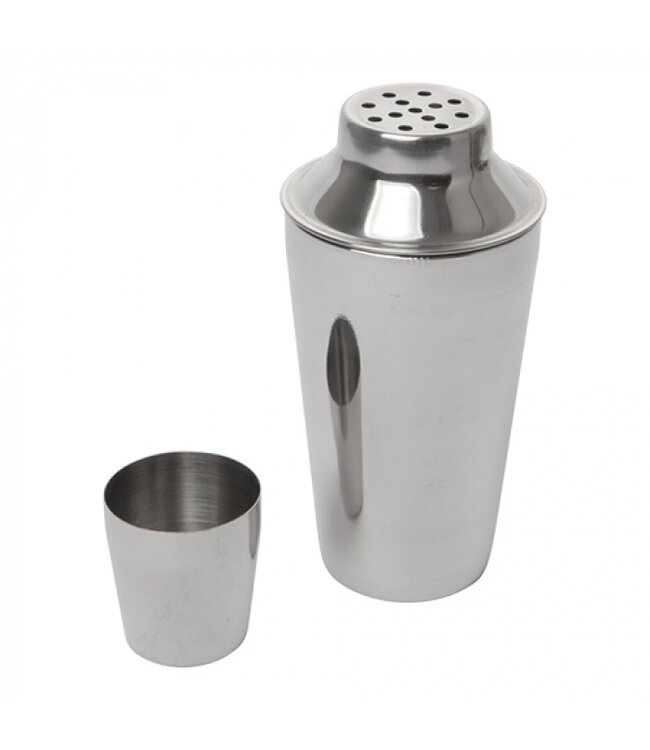 Cocktailshaker - Cobbler shaker 50 cl 3-dlg - Roestvrijstaal