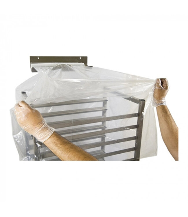 Afdekhoeshouder 480 x 150 x (h)150 mm - Roestvrijstaal