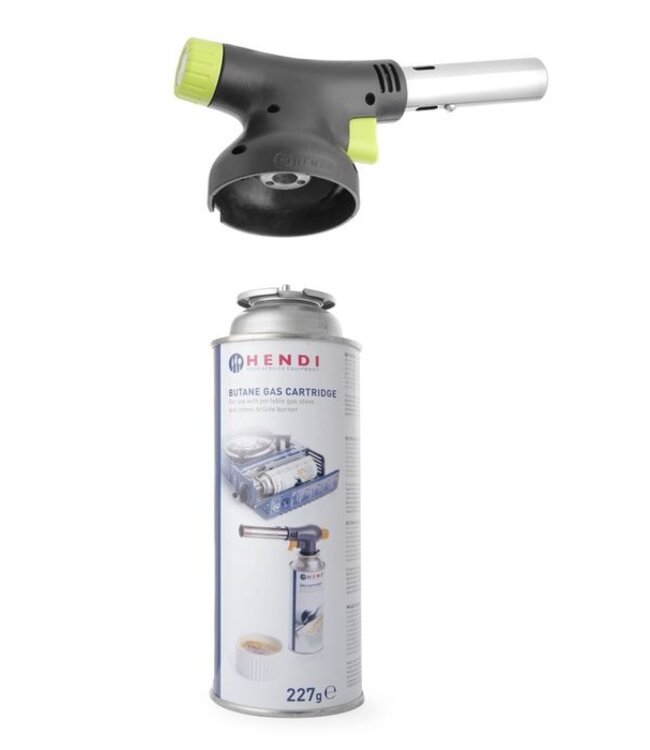 Koksbrander 178 x 65 x (h)260 mm Jet - Hendi