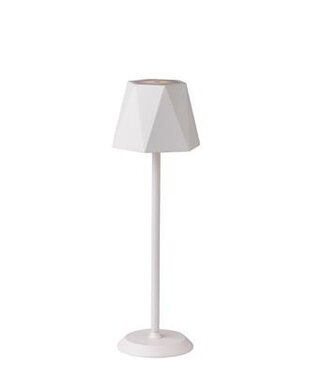 Tafellamp wit Madrid 11 x38 cm usb-c oplaadbaar