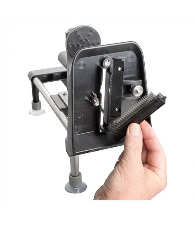 Groentesnijder 360 x 135 x 243 mm roestvrijstaal - Bron Couke