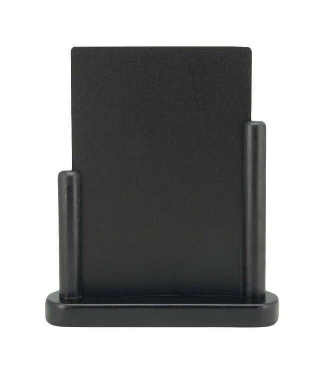 Tafelkrijtbord A5 dubbelzijdig zwart gelakt - Securit