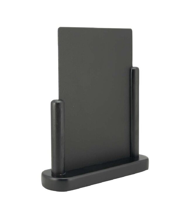 Tafelkrijtbord A5 dubbelzijdig zwart gelakt - Securit