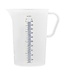 Sans Marque Maatbeker 2 ltr transparant - Polypropyleen