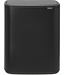 Brabantia Prullenbak 60 ltr Matt Black Bo Touch Bin - Brabantia