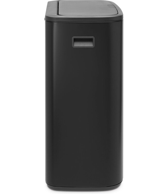Prullenbak 60 ltr Matt Black Bo Touch Bin - Brabantia