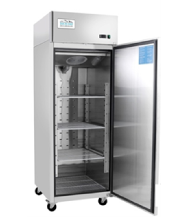 Koelkast 670/455 ltr (br/netto inh.) 730 x 805 x 2075 mm +2°C tot +8°C ICE8116GR - Atosa