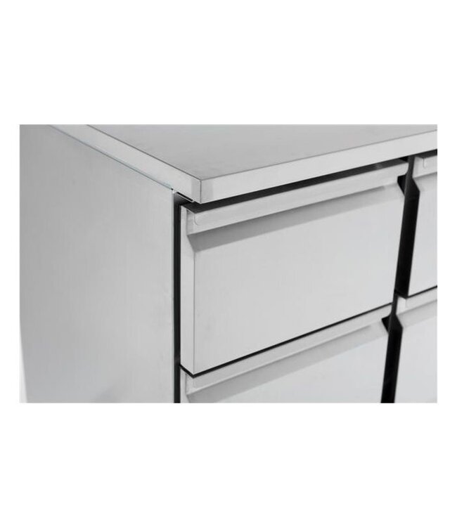 Koelwerkank 4 laden 900 x 700 x (h)875 mm - Combisteel